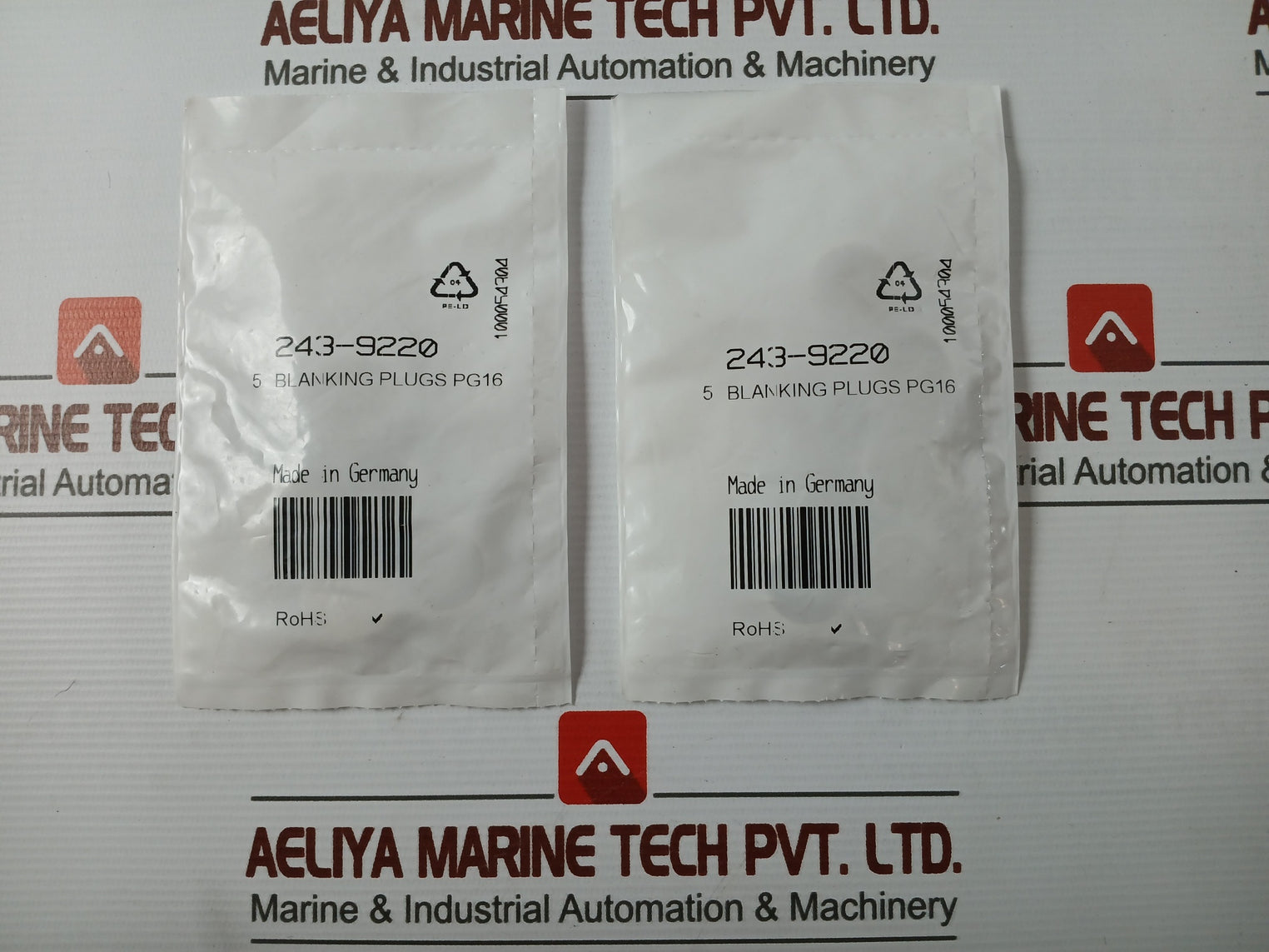 Lot of 3X 243-9220 Blanking Plugs PG16 (1 Pack = 5pcs)