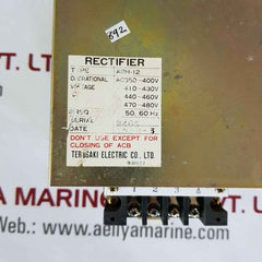 Terasaki arh 12 rectifier