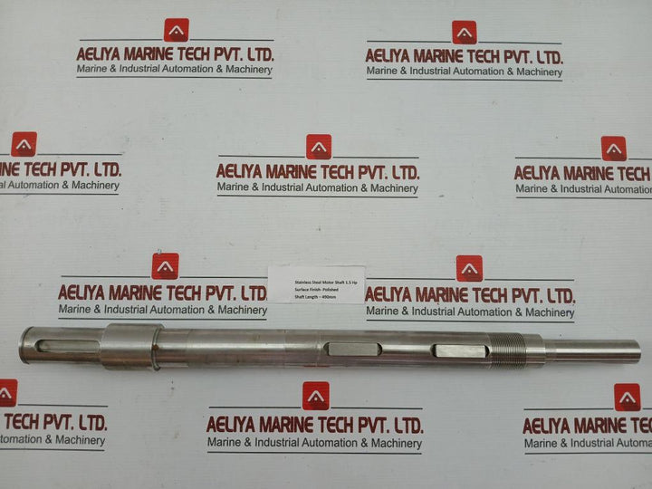 Stainless Steel Motor Shaft 1.5Hp 490Mm