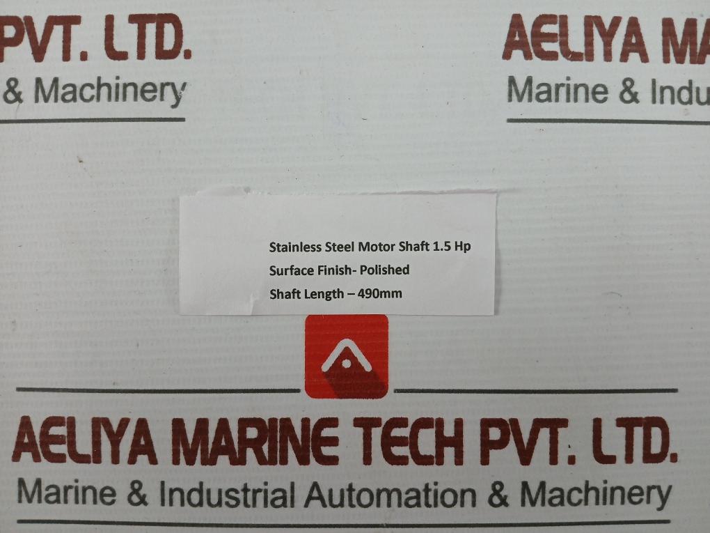 1.5 Hp Stainless Steel Motor Shaft
