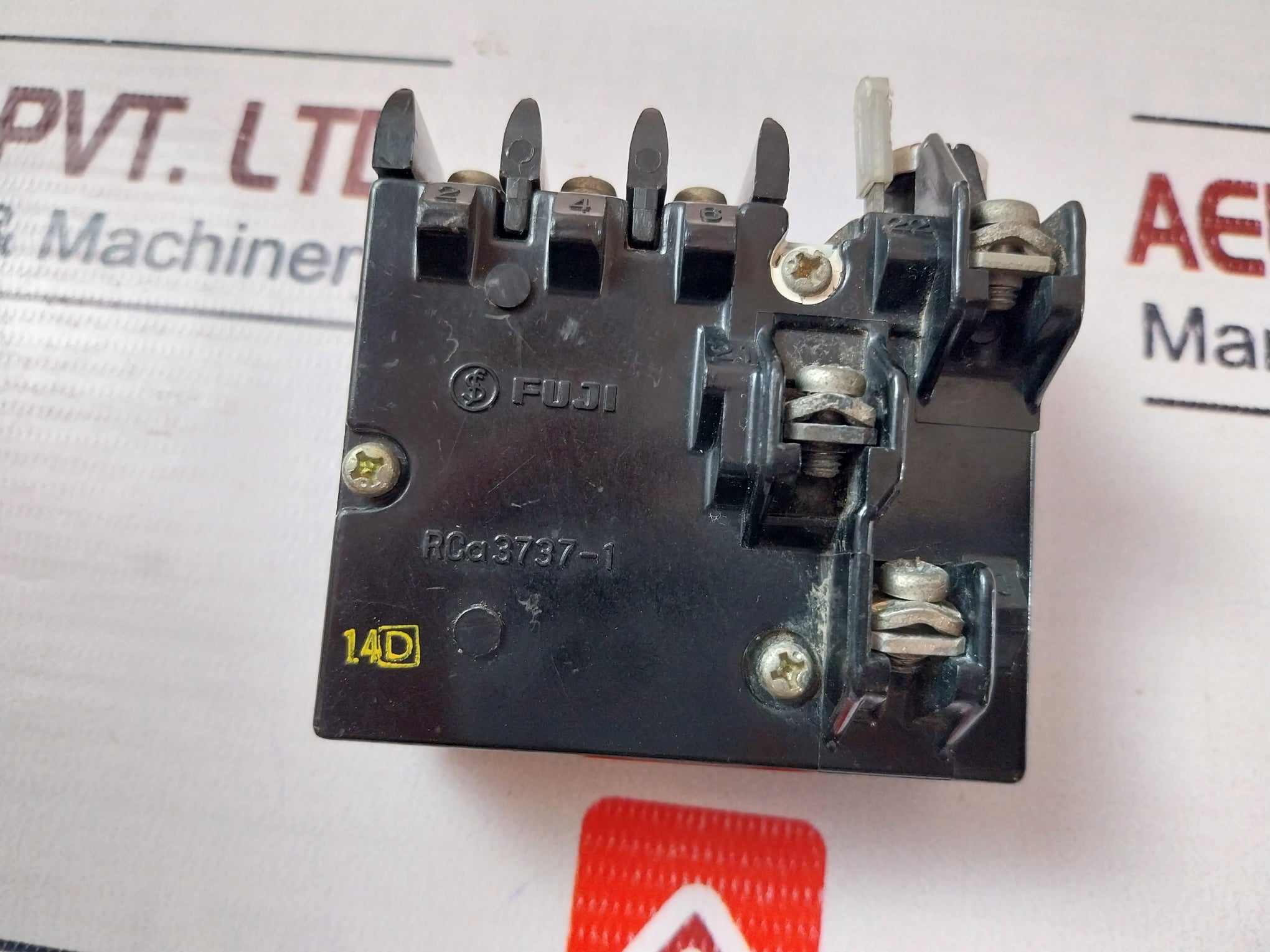 Fuji Electronic Rca3737-1 Theramal Overload Relay 200/220V 1.6-3.2 A