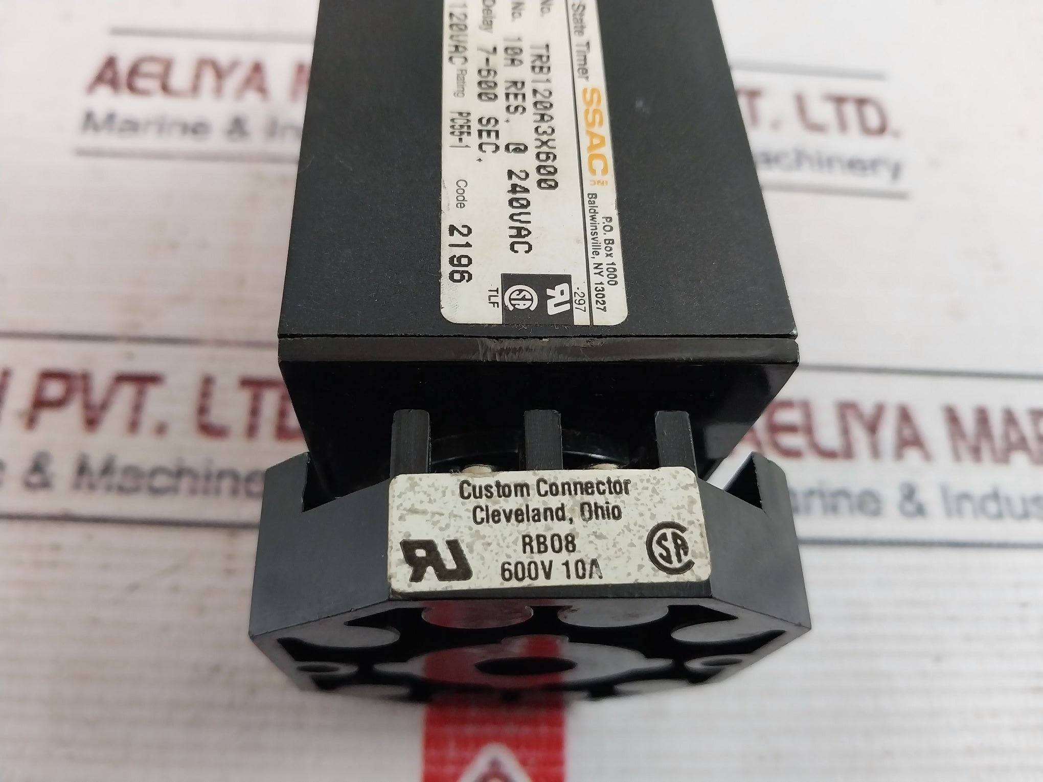 Ssac Trb120A3X600 Solid State Time Delay Relay