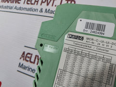 Phoenix Contact Mcr-c-ui-ui-dci Signal Conditioner Converter 18-31.2 Vdc 60Ma