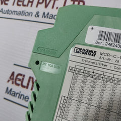 Phoenix Contact Mcr-c-ui-ui-dci Signal Conditioner Converter 18-31.2 Vdc 60Ma
