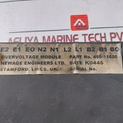 Newage Engineers 450-11600 Overvoltage Module