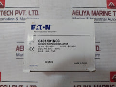 Lot Of 5X Eaton C401No1Ncc Definite Purpose Contactor 30-45485, 50Hz