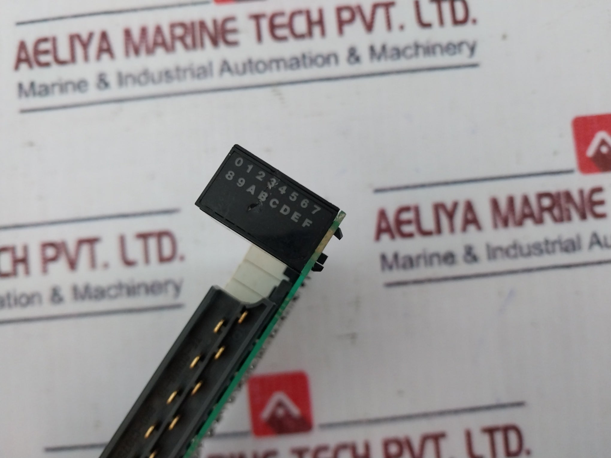 Pcb Card For Mitsubishi Qy10 ( N ) Q Series Output Module Te-con16-18