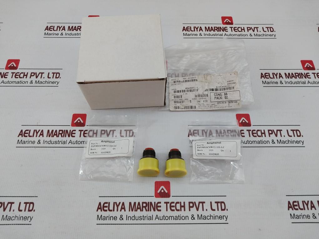 10-pin Circular Female Sockets Crimp Cable Connector Ms3476W12-10S Amphenol