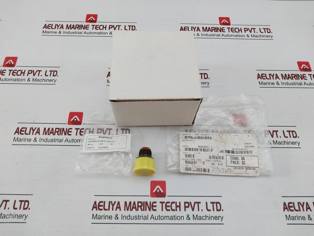 10-pin Circular Female Sockets Crimp Cable Connector Ms3476W12-10S Amphenol