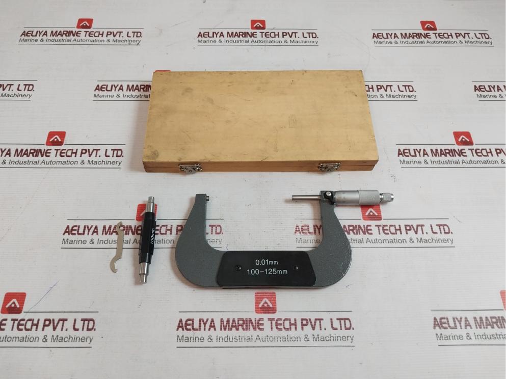 100-125Mm Outside Micrometer Set 0.01Mm