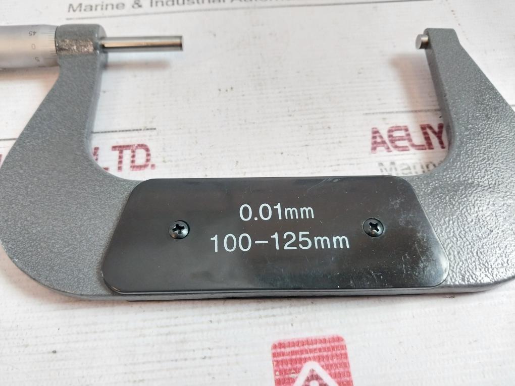 100-125Mm Outside Micrometer Set 0.01Mm