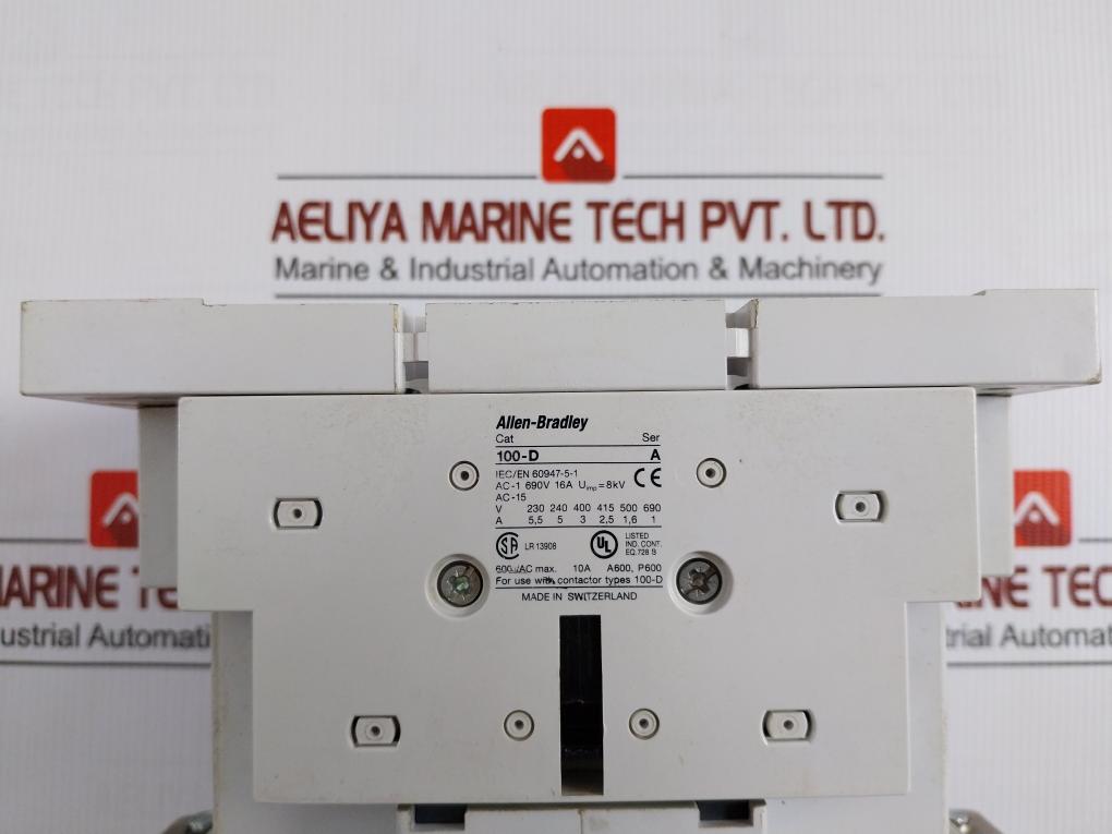 100-d180 Ei Contactor 1000V 250A Allen Bradley