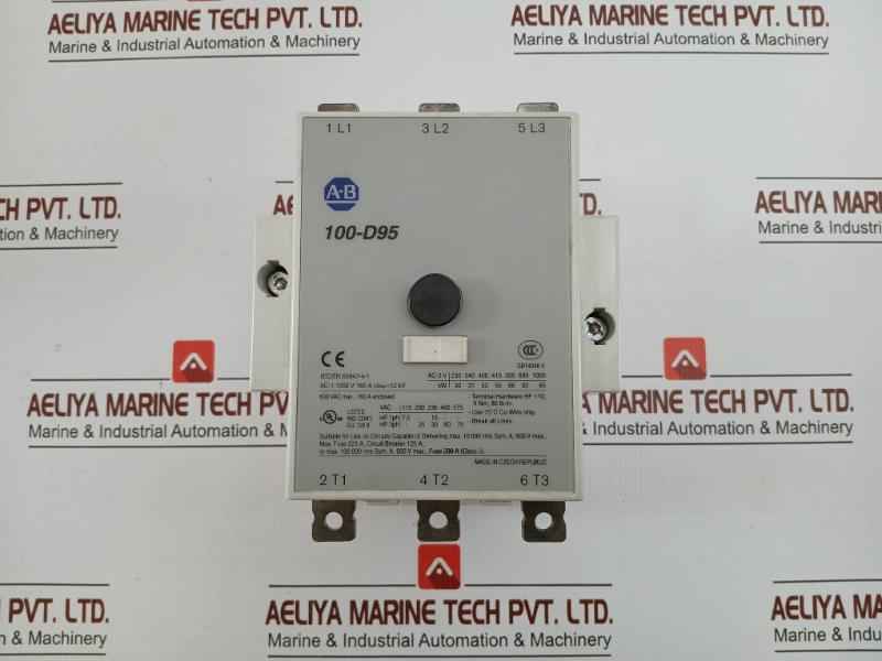100-d95Kf11 Contactor 230V 50/60Hz Allen-bradley