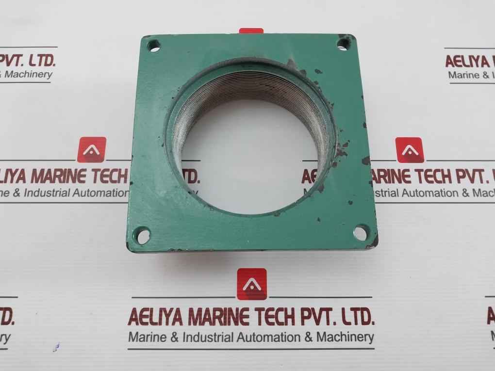 100041-1 Bsp Inlet Flange 5T 4 Inches Patina Green