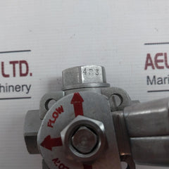 1000 Wog Ball Valve 1/2"