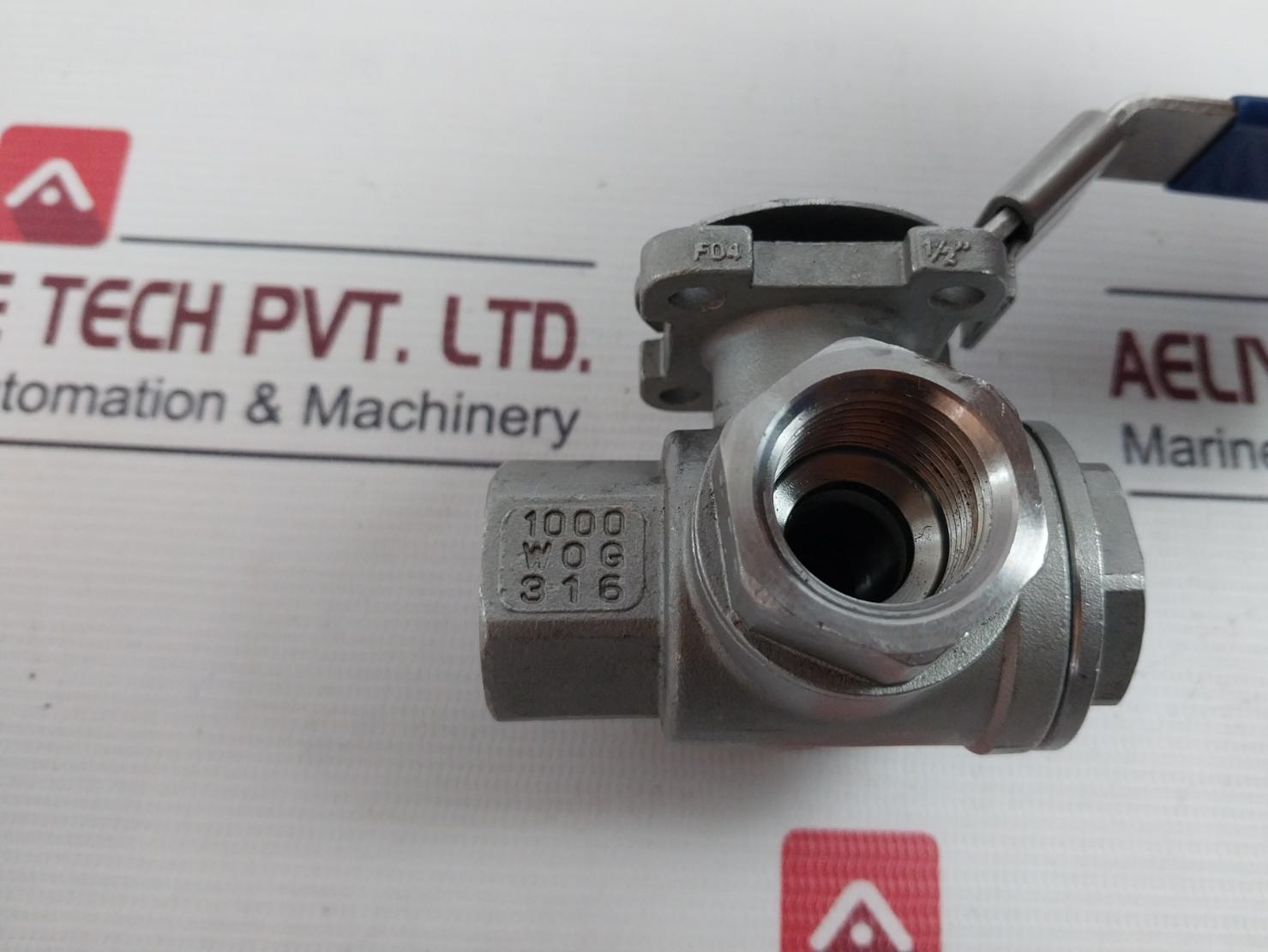 1000 Wog Ball Valve 1/2"