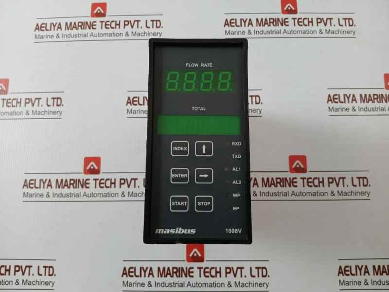 1008V Flow Indicator Totaliser Masibus 230Vac