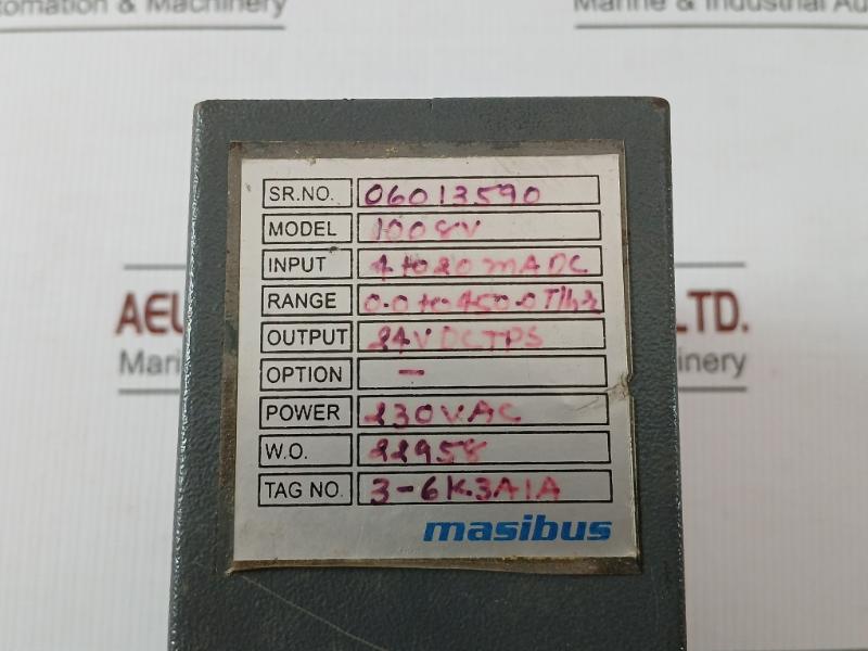 1008V Flow Indicator Totaliser Masibus 230Vac