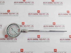 100S-gf-mt-s66-db Temperature Gauge 50 To 650°C Size-100Mm Hunter (1 Box = 2 Pcs)