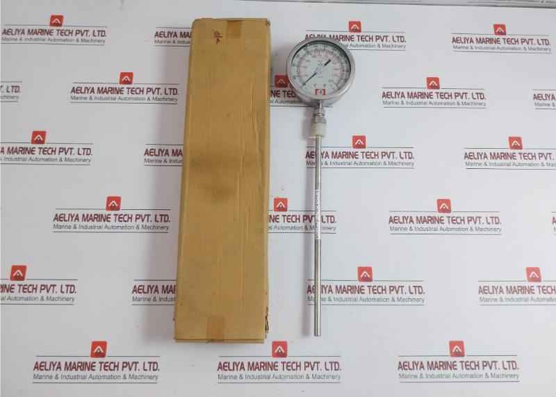 100S-gf-mt-s66-db Temperature Gauge 50 To 650°C Size-100Mm Hunter (1 Box = 2 Pcs)