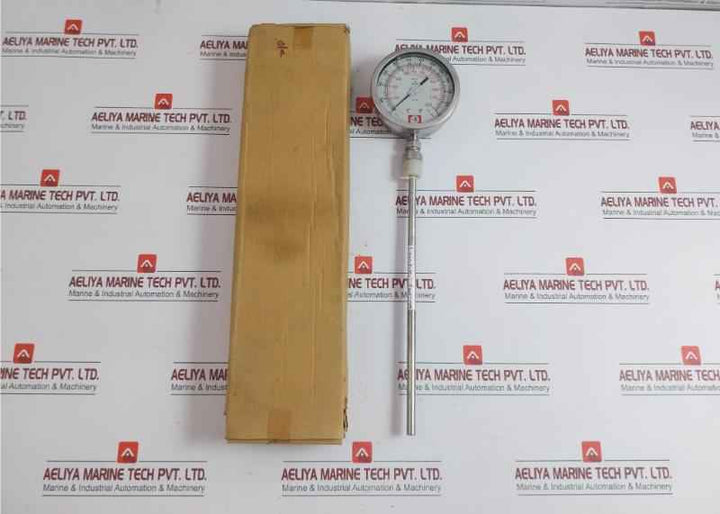 100S-gf-mt-s66-db Temperature Gauge 50 To 650°C Size-100Mm Hunter (1 Box = 2 Pcs)