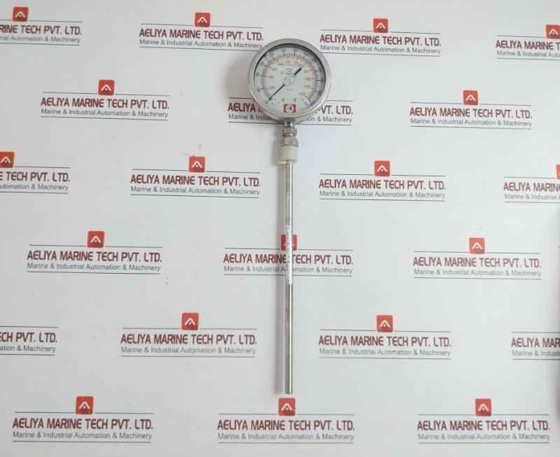 100S-gf-mt-s66-db Temperature Gauge 50 To 650°C Size-100Mm Hunter (1 Box = 2 Pcs)