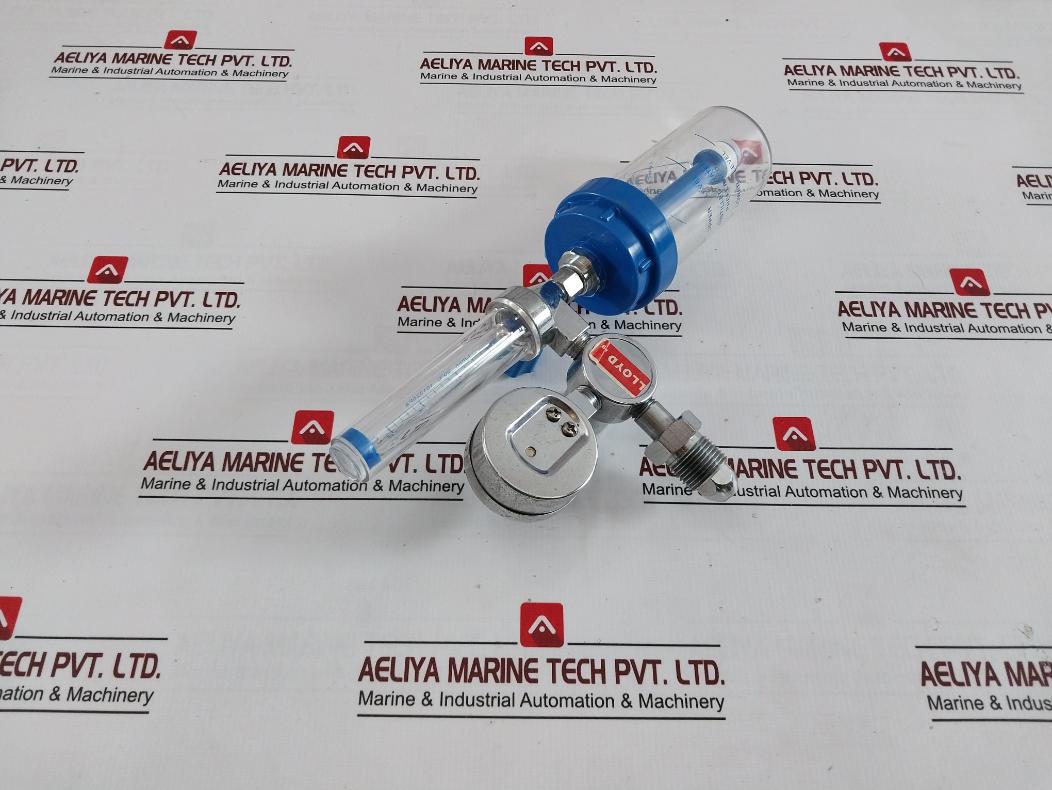 101325Pa Oxygen Pressure Reducing Regulator Flowmeter Inhalator 14700 Kpa