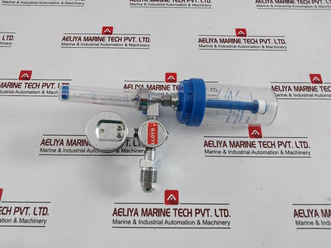 101325Pa Oxygen Pressure Reducing Regulator Flowmeter Inhalator 14700 Kpa