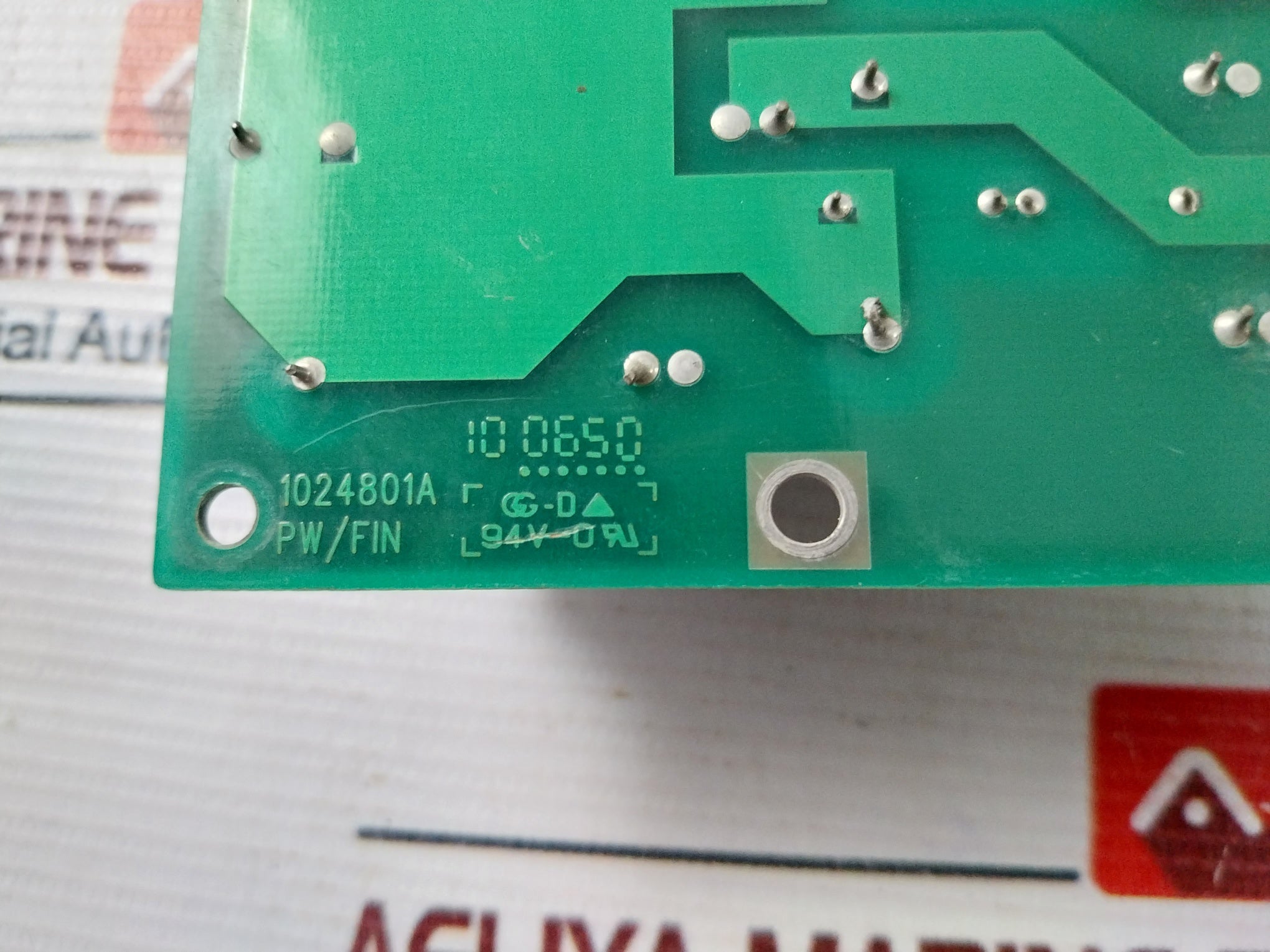 1024801A Pw/Fin Printed Circuit Board Pcb 94V-0