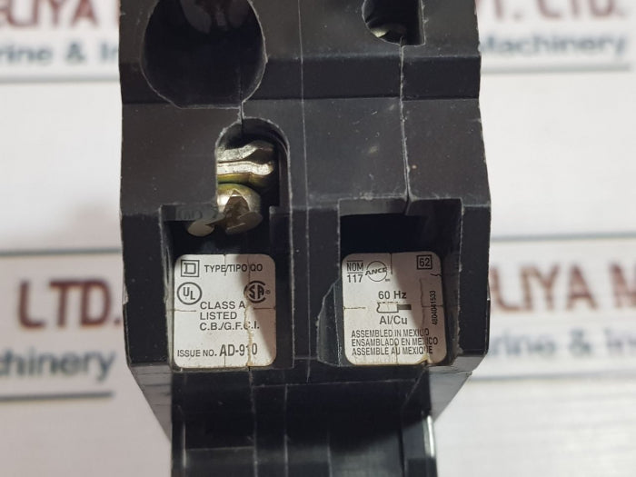 Square D Qo Plug In Circuit Breaker 30A 120/240 Vac Class A