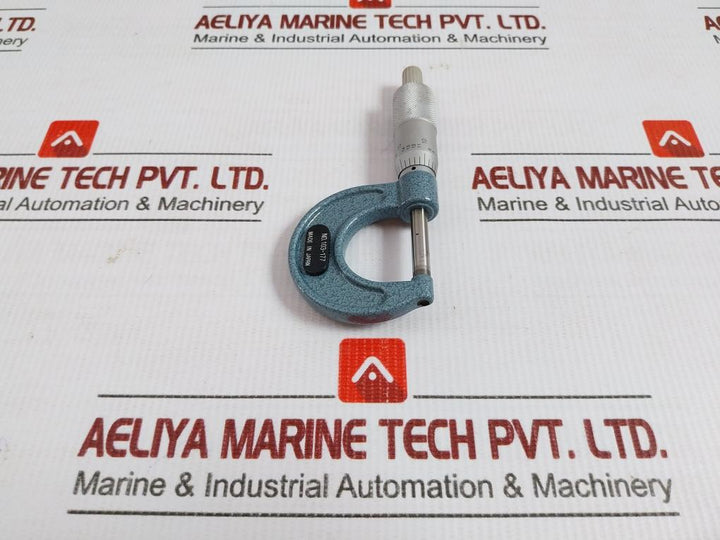 103-177 Analog Outside Micrometer Set Mitutoyo 20°C M110-1