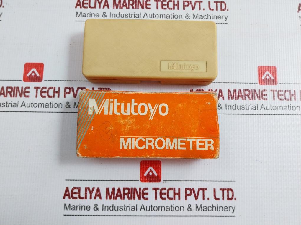 103-177 Analog Outside Micrometer Set Mitutoyo 20°C M110-1"