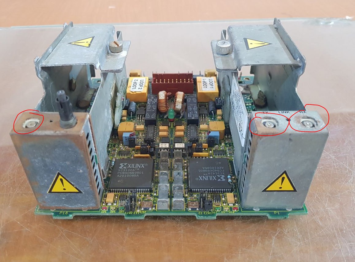 Elsag Bailey Ntcf21 Gs4.0352.001.01 Termination Module Unit 1.8A (Not Working)