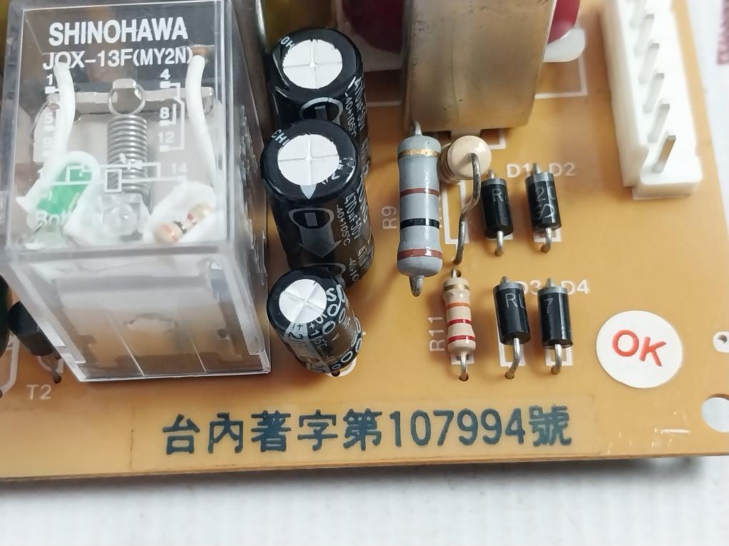 Linear Power Regulation And Relay Control Board Pcb 107994