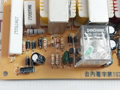 Linear Power Regulation And Relay Control Board Pcb 107994