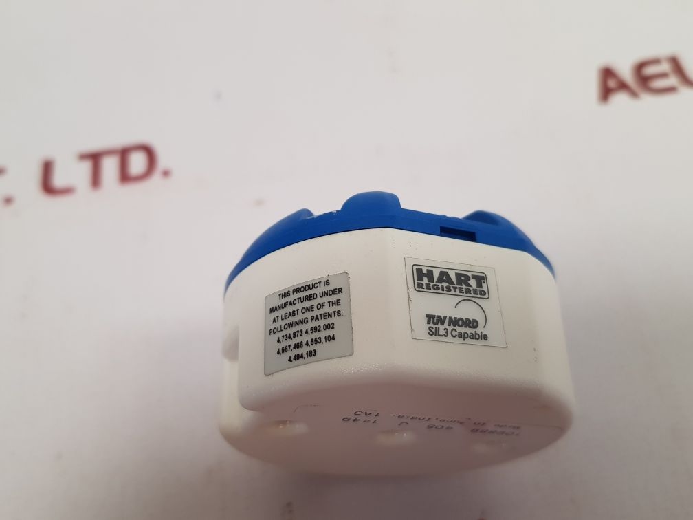 Hart Registered 109889 405 J 1449 Transmitter