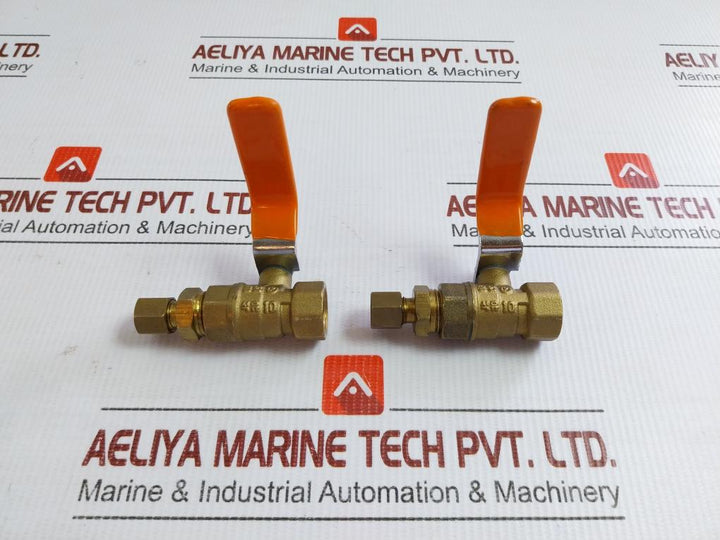 10A(3/8') 0.98 Mpa Shijin Ball Valve Weight 130 Gm