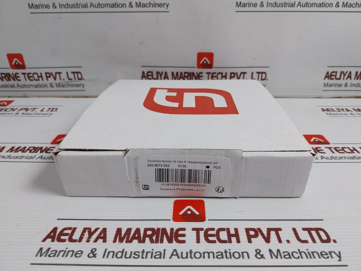 10Er-p+Absperrautomat/Shut-off Valve 3/8” Taconova 242.5072.002 115°C