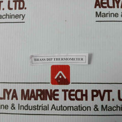 -10 To 100˚C/10˚C Brass Dip Thermometer 20-200˚F/20˚F