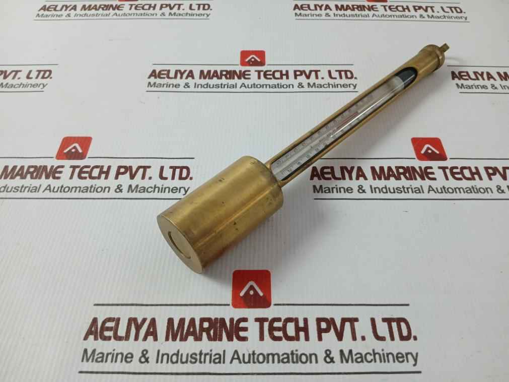 -10 To 100˚C/10˚C Brass Dip Thermometer 20-200˚F/20˚F