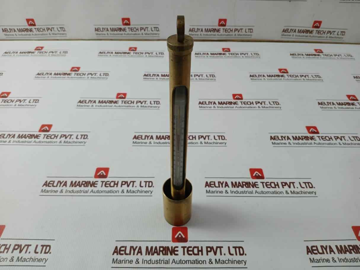 -10 To 100˚C/10˚C Brass Dip Thermometer 20-200˚F/20˚F