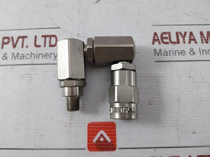 10,000 P.s.i. Z-swivel for Grease Swivels High Pressure