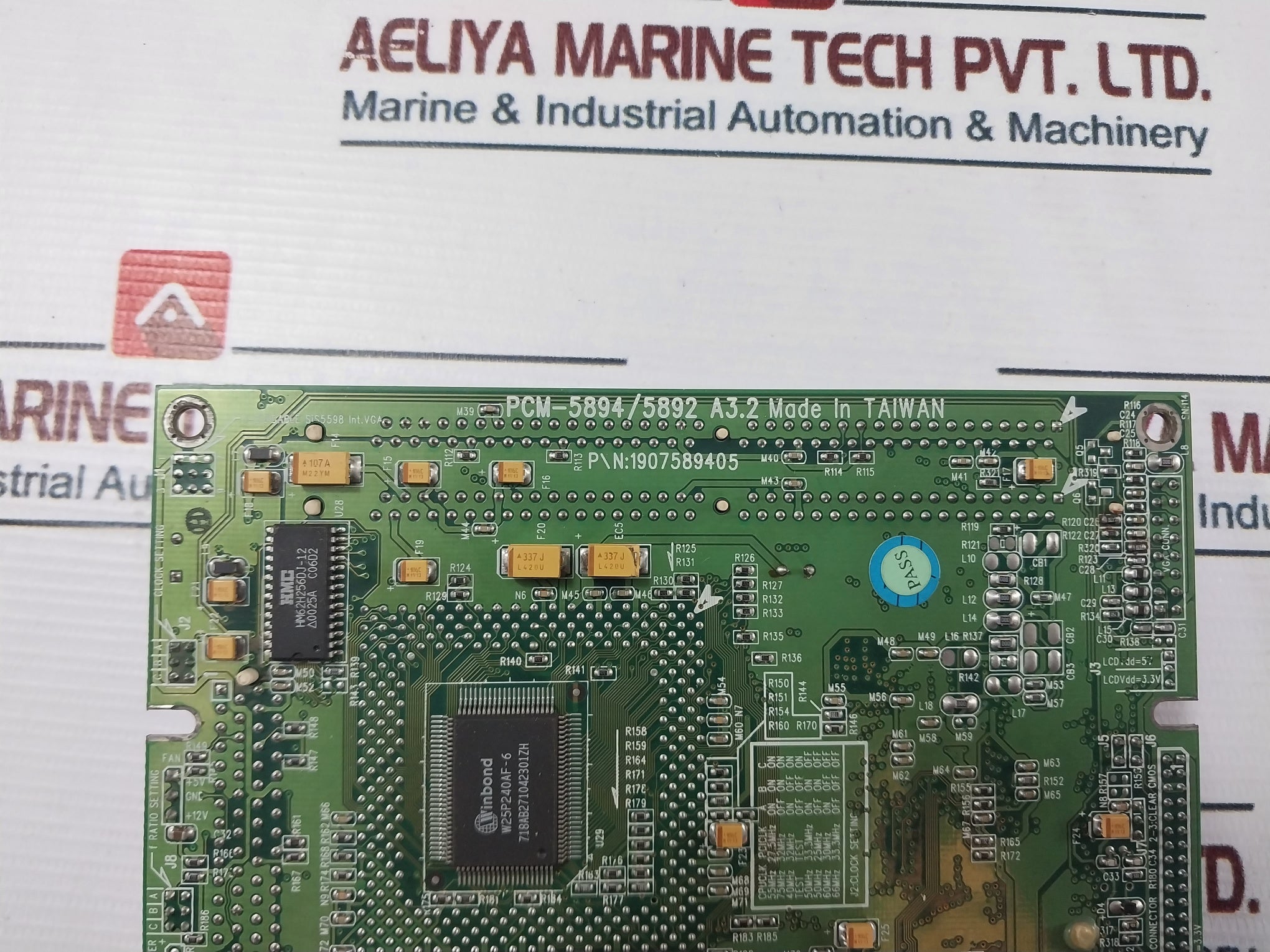 Advantech Pcm-5894/5892 A3.2 Control Mainboard 1907589405