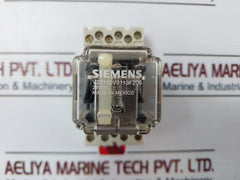 Siemens V23100V9113F206 Plug-in Relay With Base 10A 250V