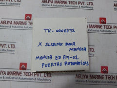 Manusa Ed Fm-01 X Sliding Door