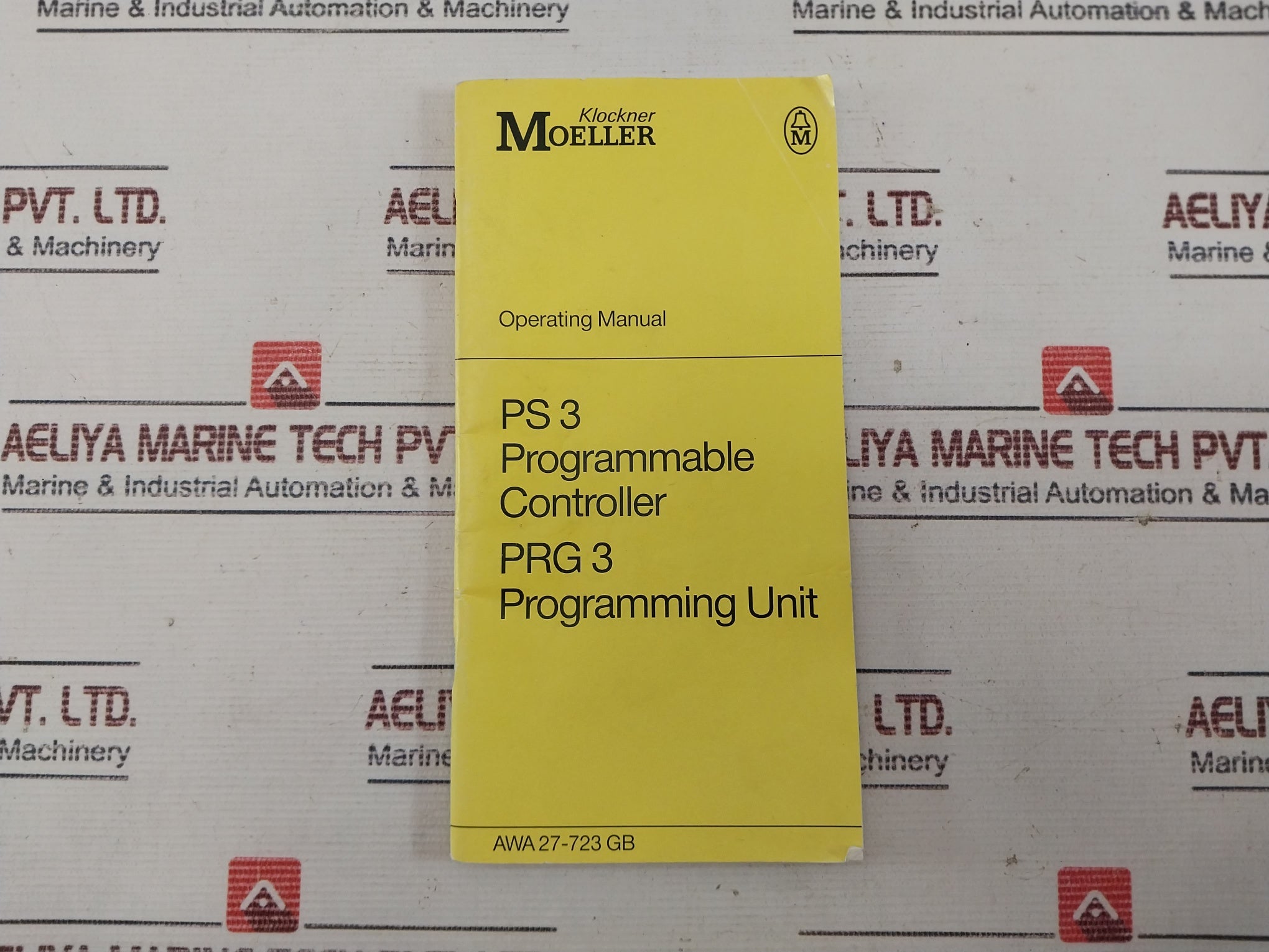 Klockner-moeller Prg 3 Hand-held Programmer With Cable V1.2 9V Dc 450 Ma