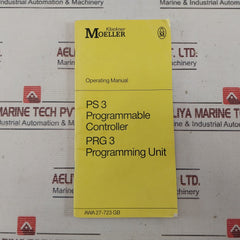 Klockner-moeller Prg 3 Hand-held Programmer With Cable V1.2 9V Dc 450 Ma