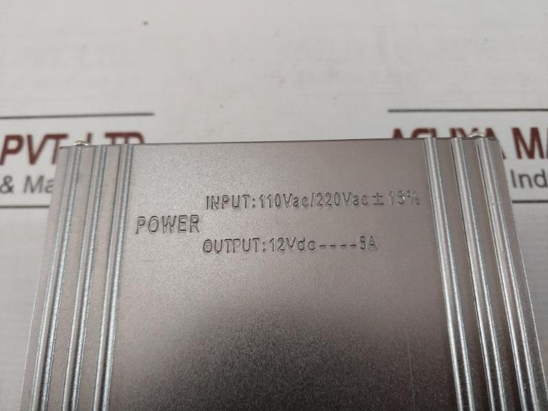 110Vac/220Vac±15% Switch Mode Power Supply 12Vdc 5A