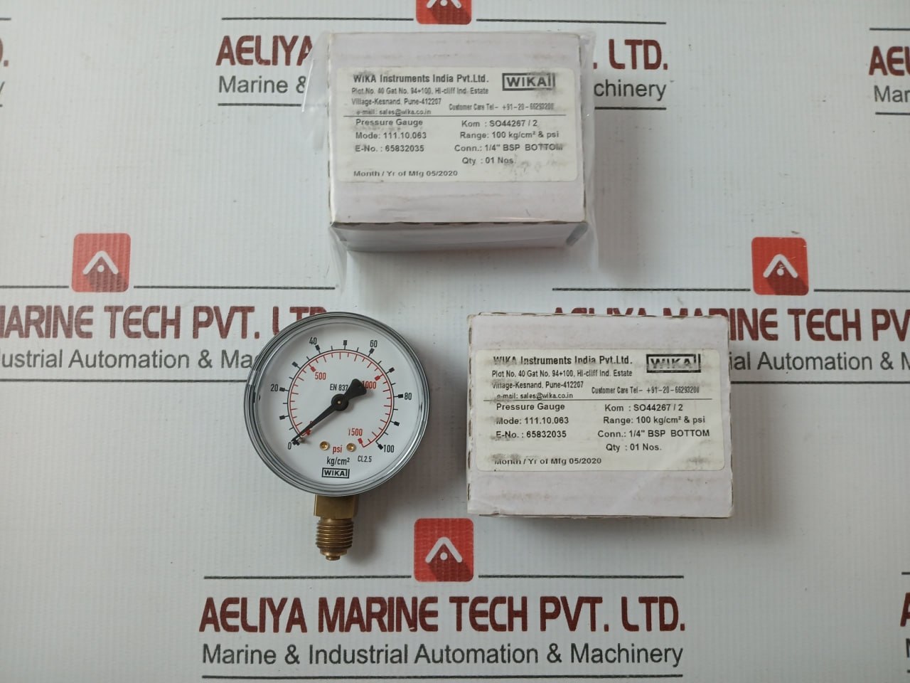 Pressure Gauge 111.10.063 Wika