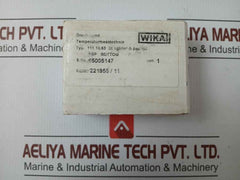 111.10.63 Pressure Gauge 28 Kg/Cm2 & 400 Psi Wika